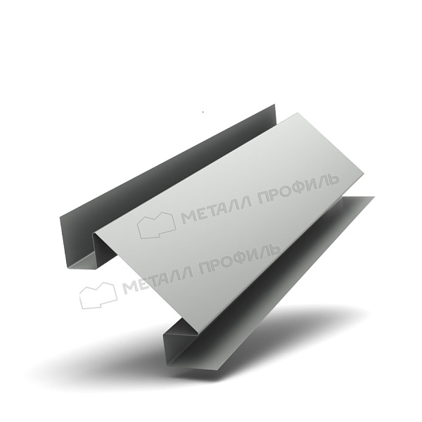 Такую продукцию, как Планка угла внутреннего сложного 75х3000 (ПЭ-01-7035-0.5), можно приобрести в Компании Металл Профиль.