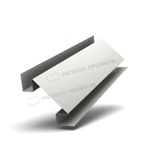 Такую продукцию, как Планка угла внутреннего сложного 75х3000 (ПЭ-01-9010-0.5), вы можете заказать в Компании Металл Профиль.